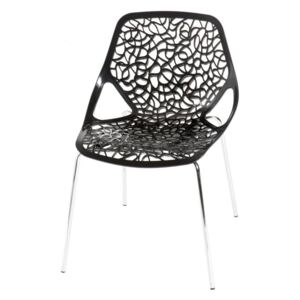 Jedálenská stolička Cepelia inšpirovaná Caprice čierna