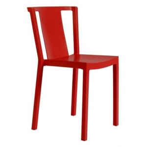 Jedálenská stolička Neutra červená
