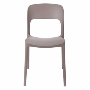 Jedálenská stolička Flexi sivá