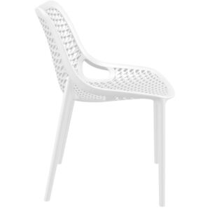 Jedálenská stolička Grid biela