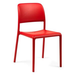 Jedálenská stolička Riva červená