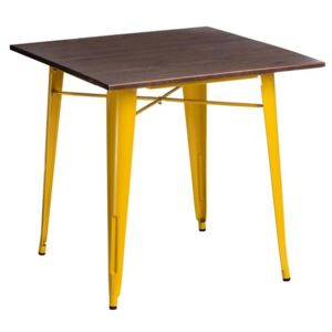 Jedálenský stôl Paris Wood borovica-orech žltá