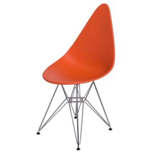Jedálenská stolička Rush DSR oranžová