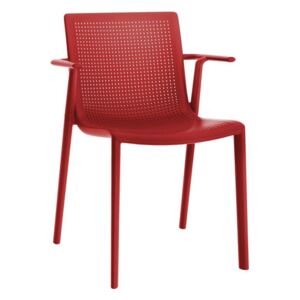 Stolička BeeKat s opierkami červená