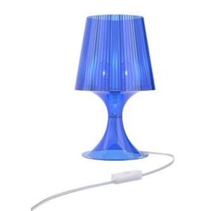 Stolová lampa Smart modrá transparentná
