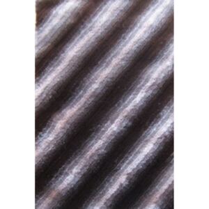 Luxusný kusový koberec Cros viskoza 3D hnedý, Velikosti 80x150cm