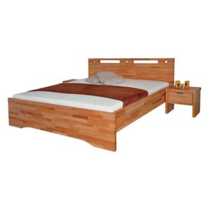 Mrava posteľ OLYMPIA 160 X 200 cm, Lak, Orech