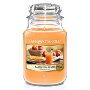 Yankee Candle vonná sviečka Farm Fresh Peach Classic veľká