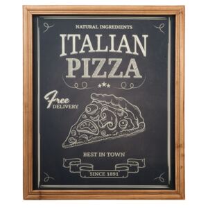 Clayre & Eef Dřevěná cedule Italian pizza