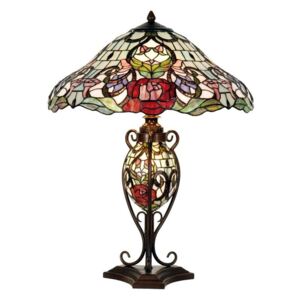 Clayre & Eef Stilní lampa Tiffany Woman