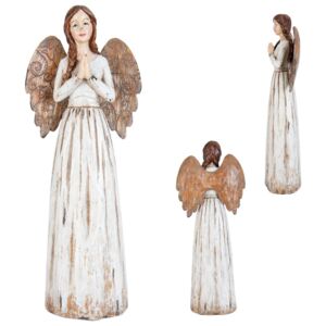 Bielý anjel - 33 cm
