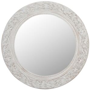 Okrúhle zrkadlo s ornamentami - Ø 121*6 cm