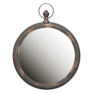 Okrúhle retro zrkadlo - 62 * 6 * 78 cm
