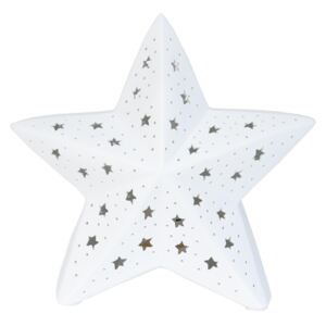 Keramická stolná lampička Hviezda - 28*16*27 cm