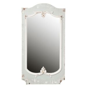 Drevené zrkadlo s patinou - 56 * 5 * 110 cm