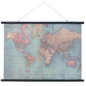 Nástenná mapa sveta- 105 * 2 * 76 cm