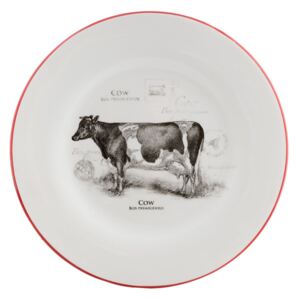 Plytký tanier Krava Country side animal - Ø 26 cm