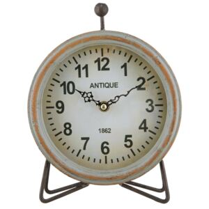 Stolové hodiny Antique s patinou - 19 * 6 * 24 cm / 1xAA