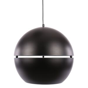 Čierne kovové retro svetlo Axel - Ø40 cm