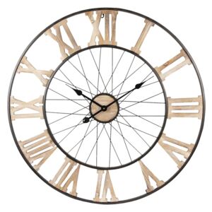 Kovové nástenné hodiny - Ø 80*4 cm