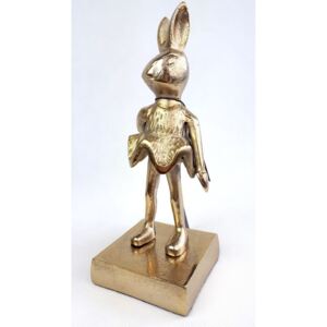 Dekorácie králik Wanny bronzový - 10*10*26cm