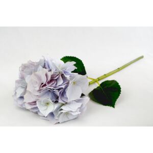 Dekorácie svetlo fialová hortenzie veľkokvetý - 80 cm