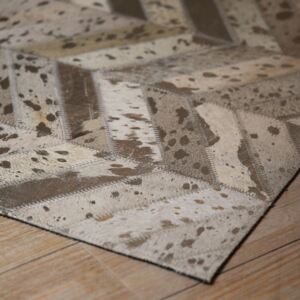 Kožený koberec Enrico z dielikov - 170 * 240cm