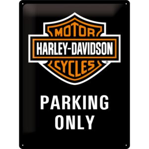Nostalgic Art Plechová ceduľa: Harley-Davidson Parking Only - 30x40 cm