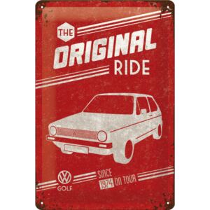 Nostalgic Art Plechová ceduľa: VW The Original Ride - 20x30 cm