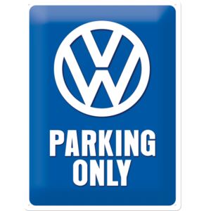 Nostalgic Art Plechová ceduľa: Volkswagen Parking Only - 30x40 cm