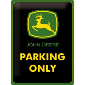 Nostalgic Art Plechová ceduľa: John Deere Parking Only - 40x30 cm
