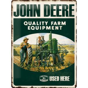Nostalgic Art Plechová ceduľa: John Deere - 30x40 cm
