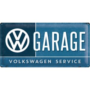 Nostalgic Art Plechová ceduľa: VW Garage - 25x50 cm