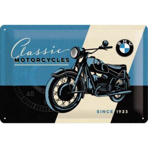 Nostalgic Art Plechová ceduľa: BMW (Classic motorcycles) - 20x30 cm