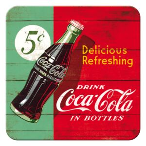 Nostalgic Art Sada podtáciek 2 - Coca-Cola (dvojfarebná) 9x9 cm