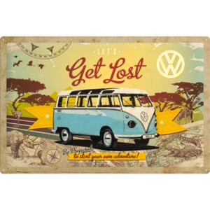 Nostalgic Art Plechová ceduľa - VW Let's Get Lost
