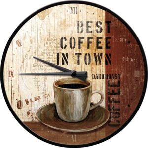 Nostalgic Art Nástenné hodiny - Best Coffee In Town