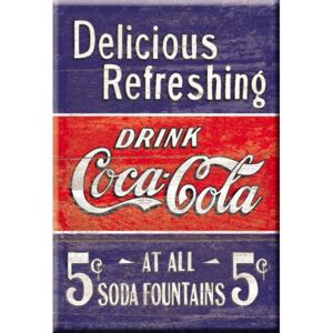 Plechová ceduľa: Coca Cola (drink) - 40x30 cm