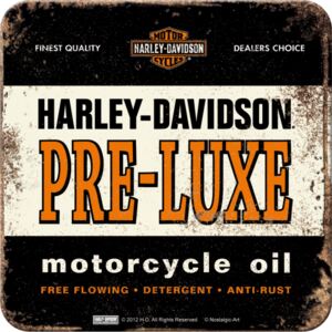 Nostalgic Art Sada podtáciek 2 - Harley-Davidson PRE-LUXE 9x9 cm