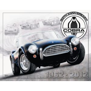 Plechová ceduľa: Auto Cobra - 30x40 cm