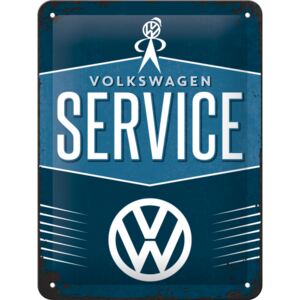 Nostalgic Art Plechová ceduľa: VW Service - 15x20 cm