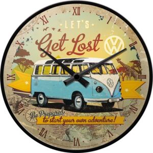 Nostalgic Art Nástenné hodiny - VW Let's Get Lost