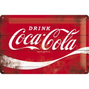 Nostalgic Art Plechová ceduľa: Coca-Cola (klasické logo) - 20x30 cm