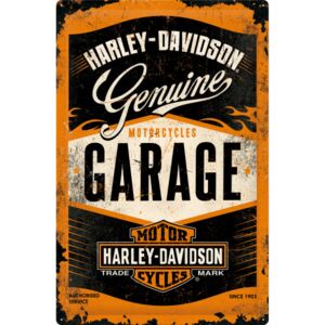 Nostalgic Art Plechová ceduľa: Harley Davidson (Garage) - 40x60 cm