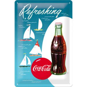 Nostalgic Art Plechová ceduľa: Coca-Cola (Lode) - 20x30 cm