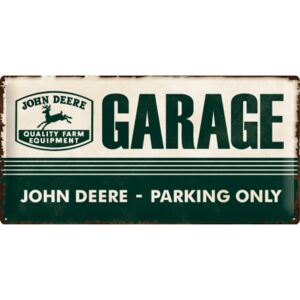 Nostalgic Art Plechová ceduľa: John Deere (Garage) - 25x50 cm