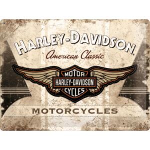 Nostalgic Art Plechová ceduľa: Harley Davidson Motorcycles - 30x40 cm