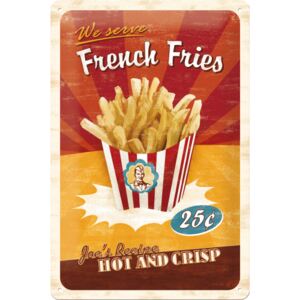 Nostalgic Art Plechová ceduľa: French Fries - 20x30 cm
