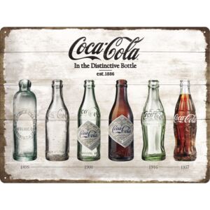 Nostalgic Art Plechová ceduľa: Coca-Cola (Fľaše) - 30x40 cm