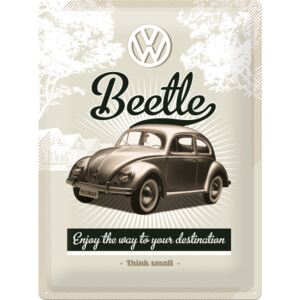 Nostalgic Art Plechová ceduľa: VW Beetle - 30x40 cm